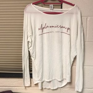 Alpha Omicron Pi long sleeve shirt
